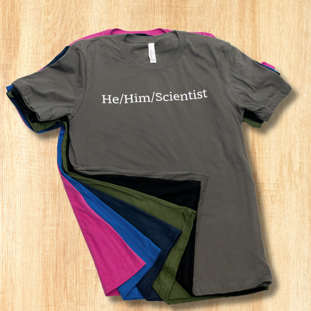 He/Him/Scientist Unisex T-shirt