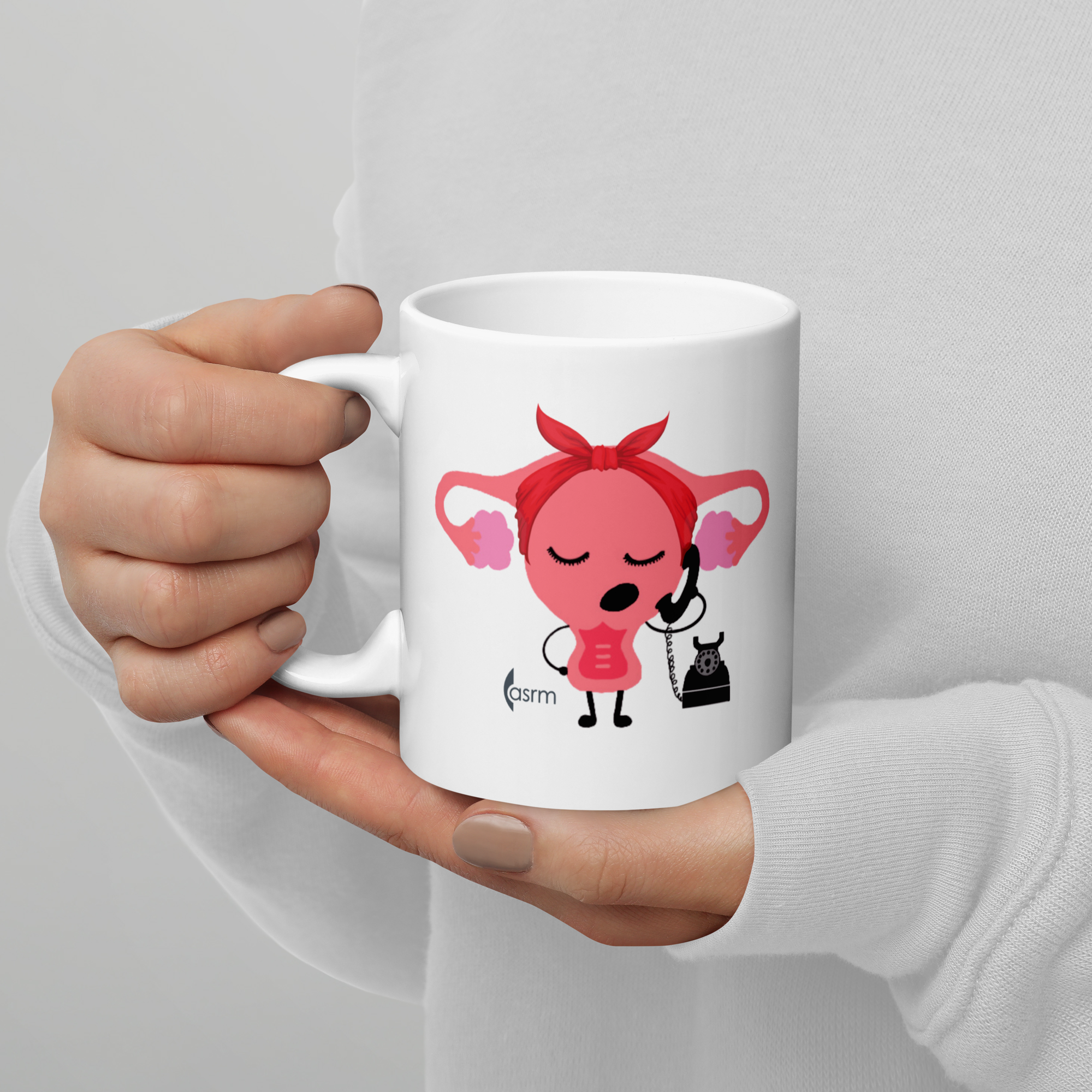 Use Your Voice Cuterus White Glossy Mug