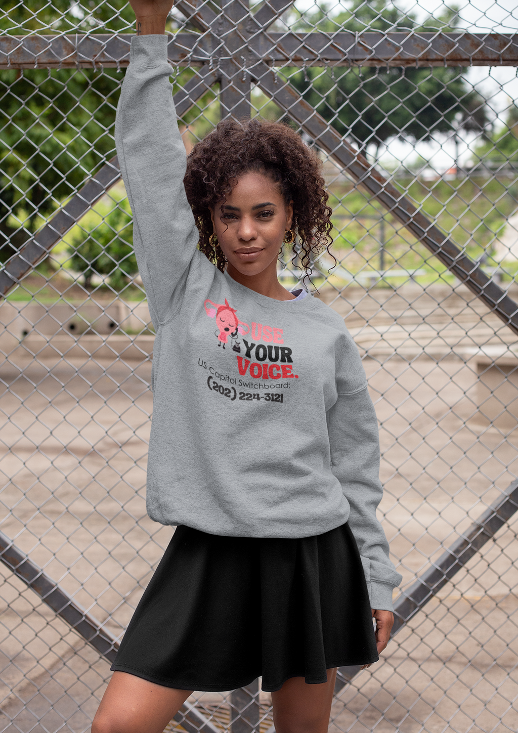 Use Your Voice Reproductive Rights Sweatshirt