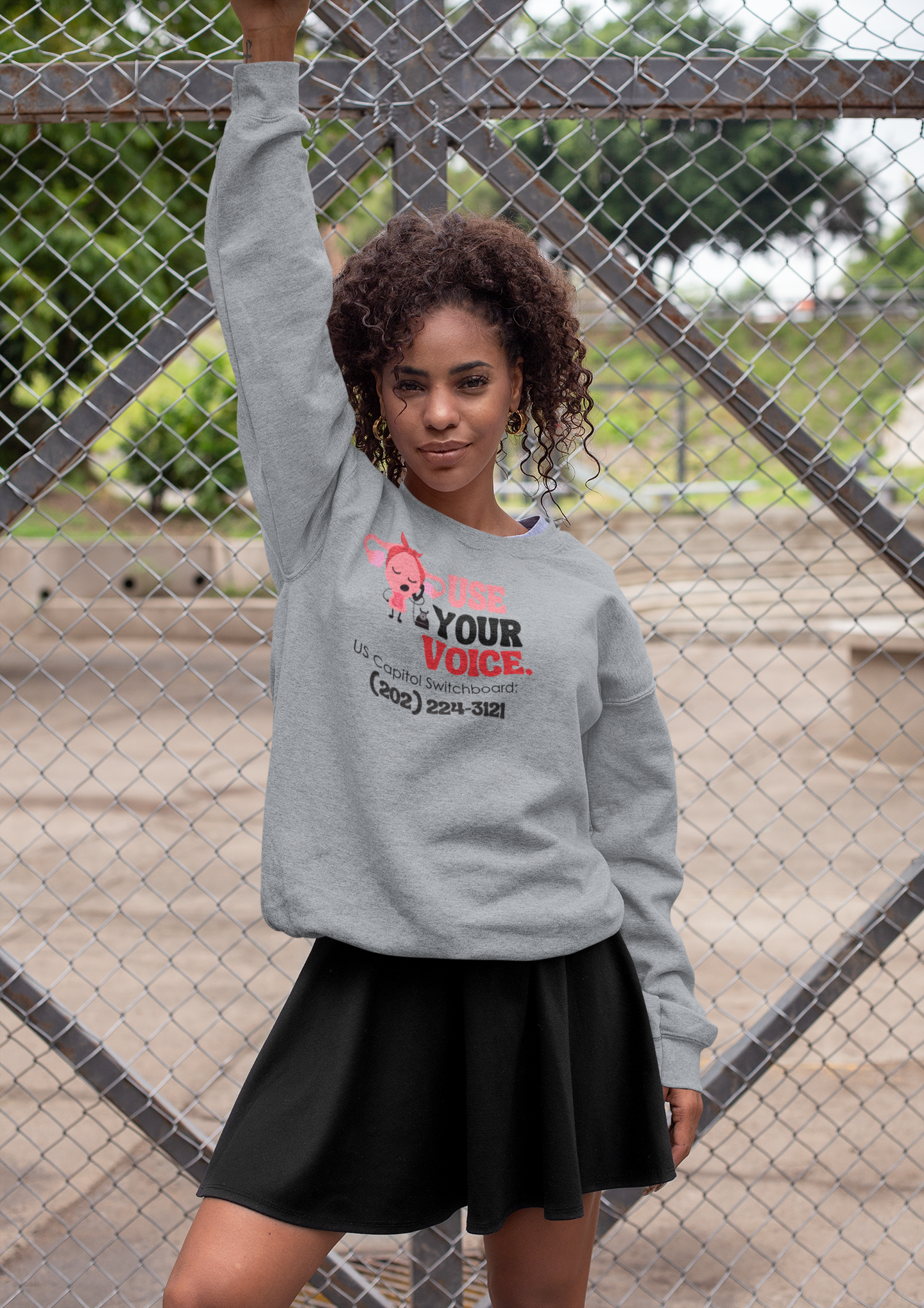 Use Your Voice Reproductive Rights Sweatshirt