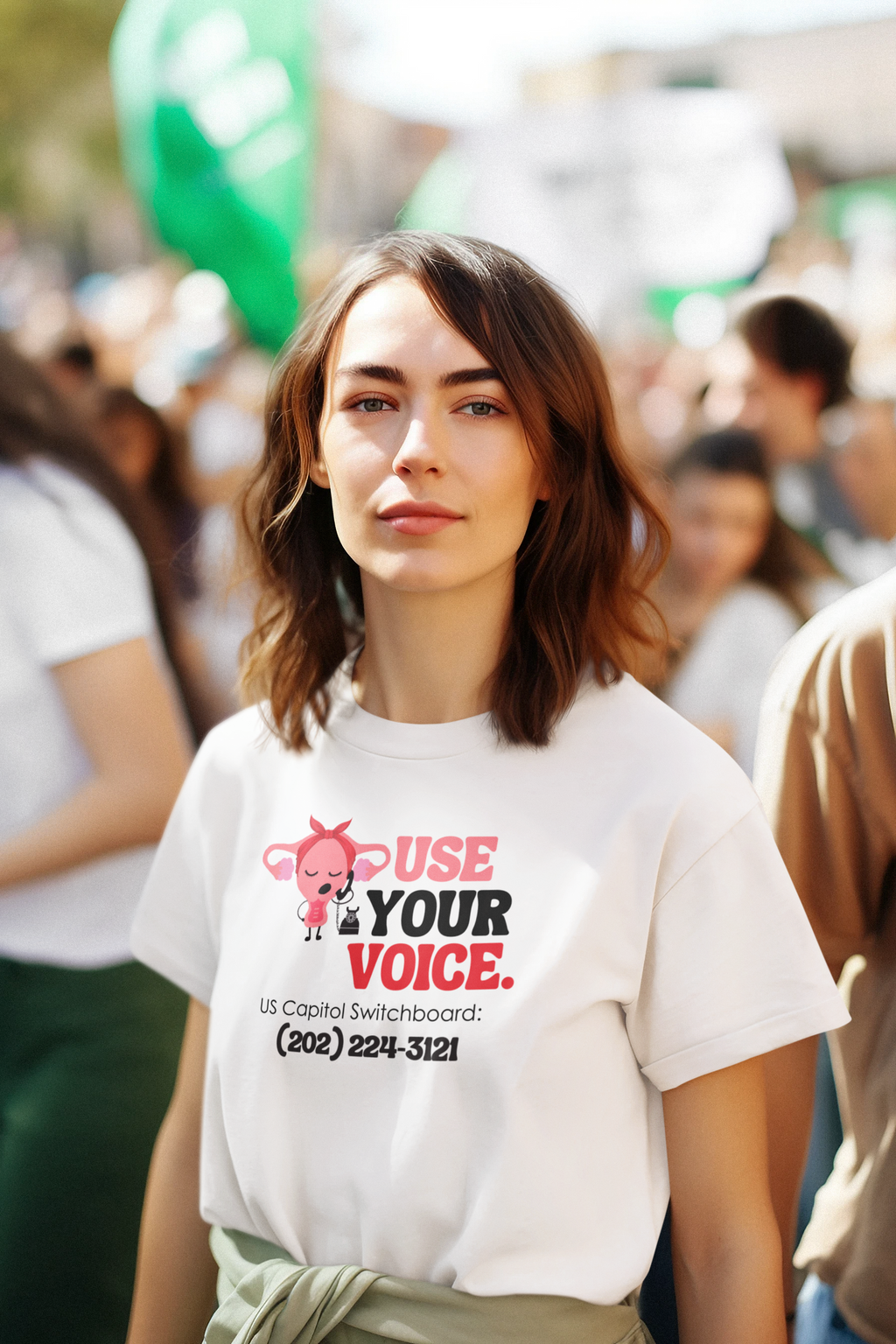 Use Your Voice Reproductive Rights Unisex T-Shirt