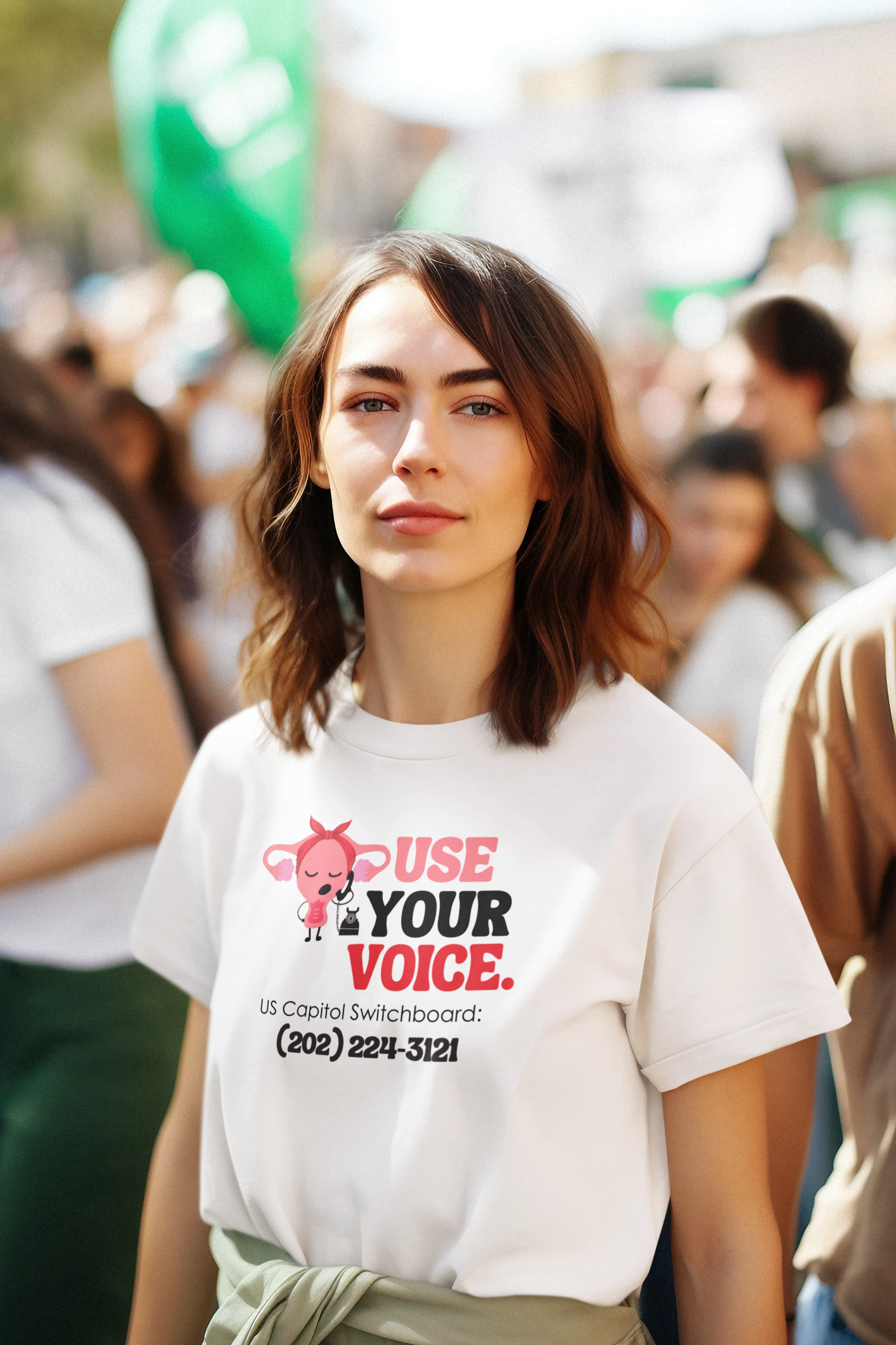 Use Your Voice Reproductive Rights Unisex T-Shirt