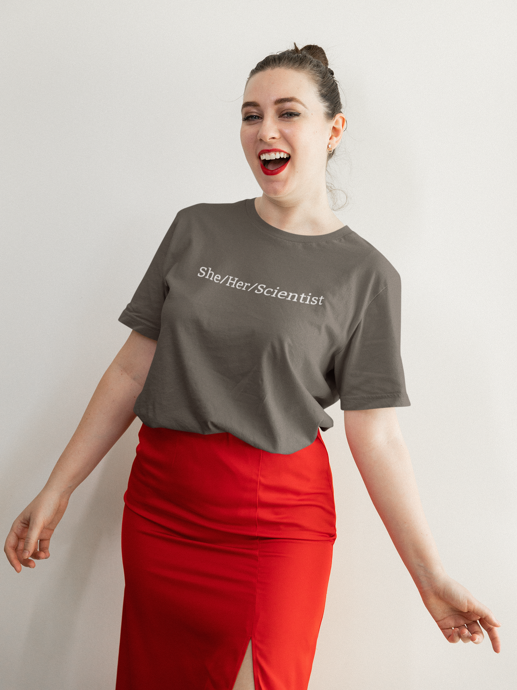 She/Her/Scientist Unisex T-shirt
