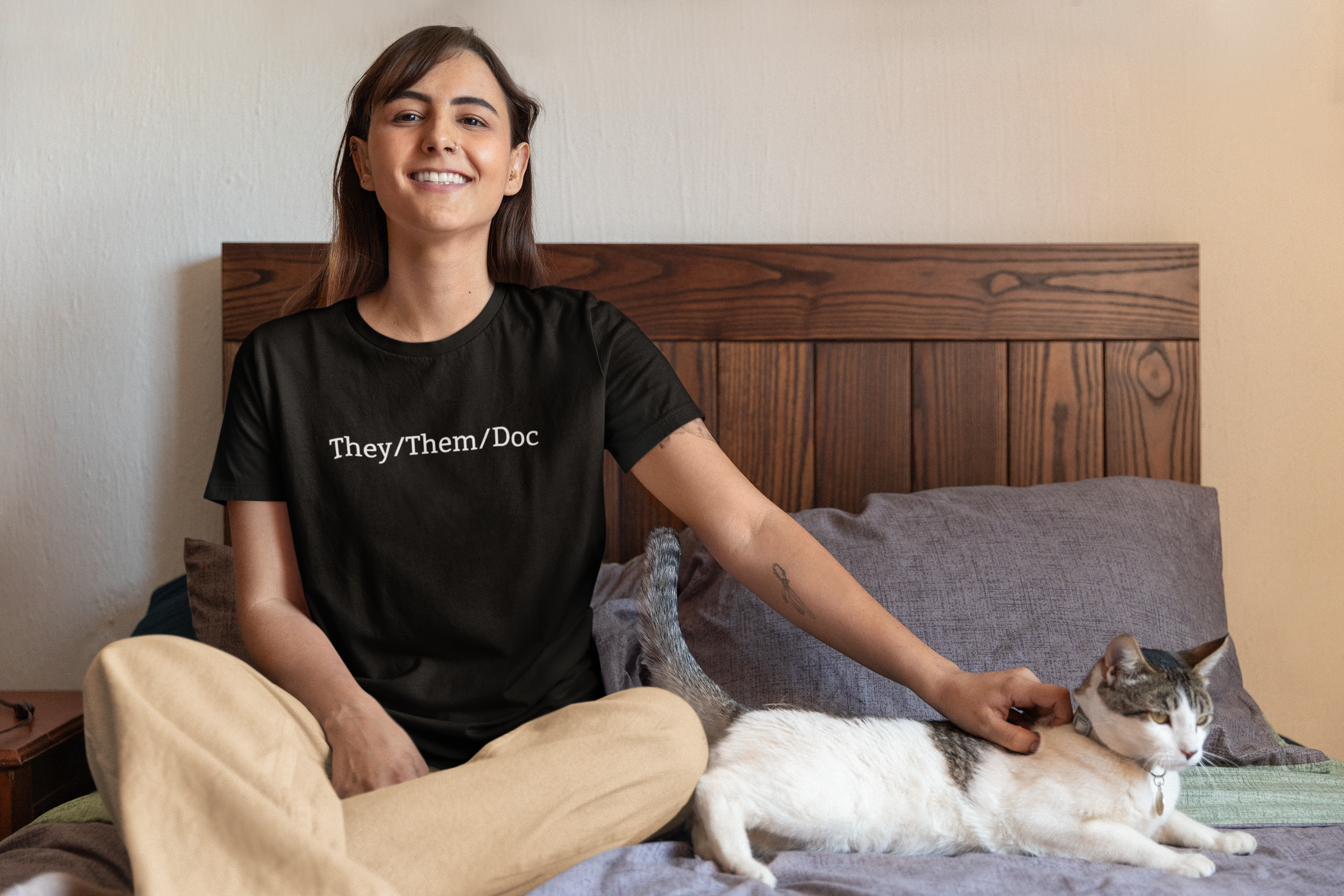 They/Them/Doc Unisex T-shirt