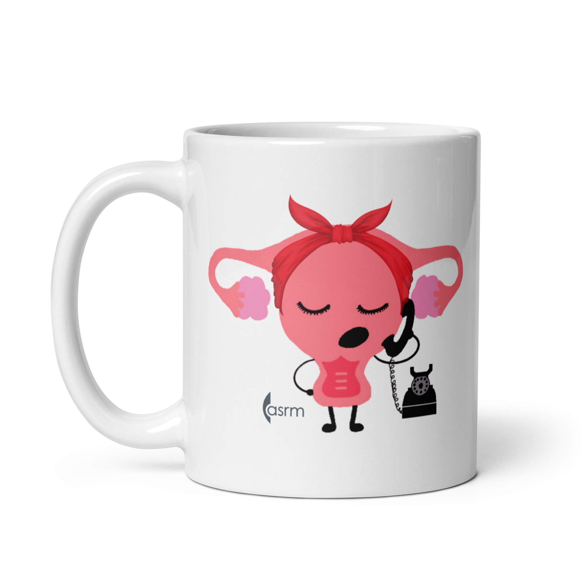 Use Your Voice Cuterus White Glossy Mug